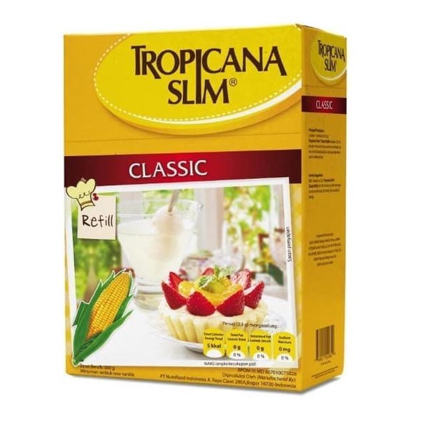

Gula Rendah Kalori | Tropicana Slim Sweetener Classic Refill 500