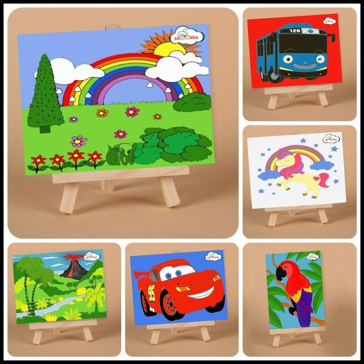 

BEST DEAL HAMPERS ULTAH ANAK CANVAS PAINTING KIT