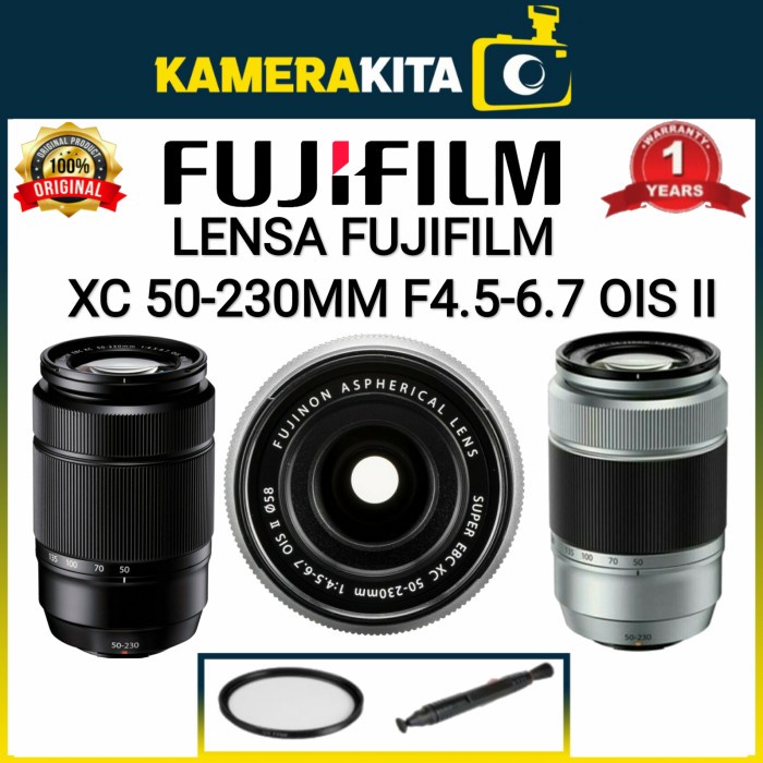 LENSA FUJIFILM FUJINON XC 50-230MM F/4.5-6.7 OIS II/FUJIFILM 50-230MM