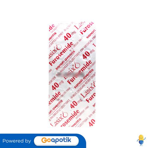 LASIX 40 MG STRIP 10 TABLET
