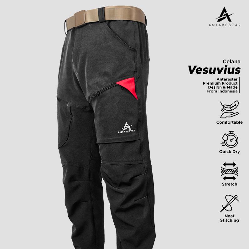 Celana Gunung QuickDry Celana Bahan TIpis Celana Bahan Ringan Celana Gunung Panjang Pria Wanita Cela