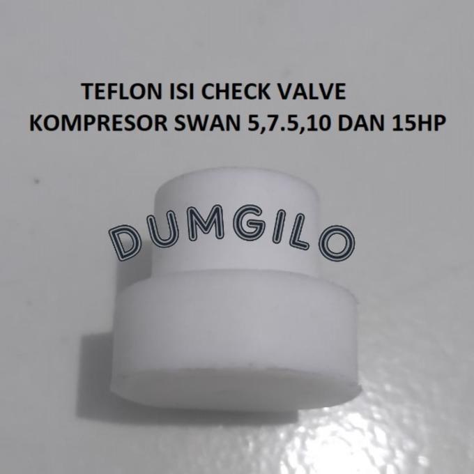 Teflon Isi Check Valve Kompresor Angin Swan 5 7.5 10 15 Hp