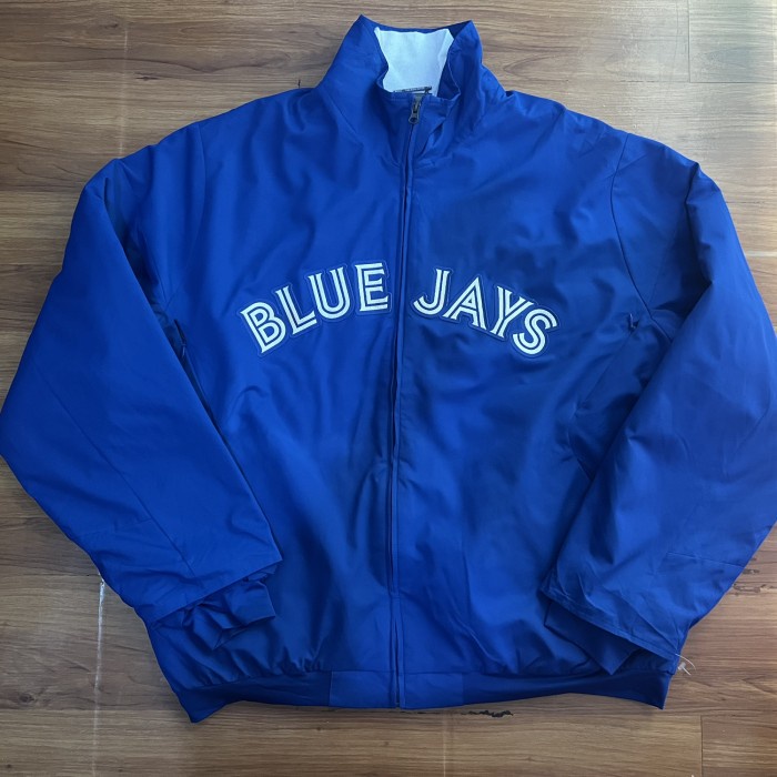 ✨Ori Jaket Baseball Mlb Toronto Blue Jays Majestic Original Terbatas