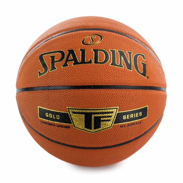 ✨Ori Bola Basket Spalding Tf Gold Series Composite Basketball Original Terbatas