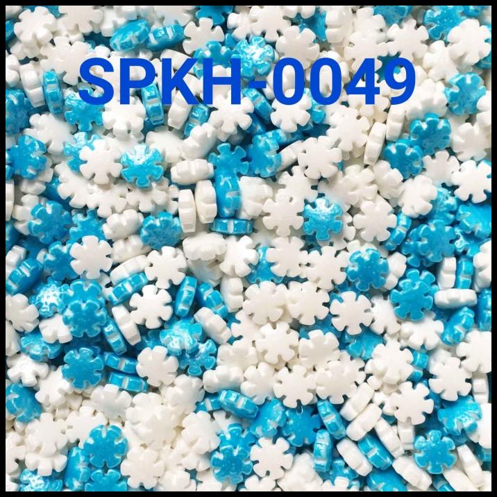 

HOT DEAL SPKH-0049 SPRINKLES SPRINKLE SPRINKEL 500GR SNOWFLAKE FROZEN !