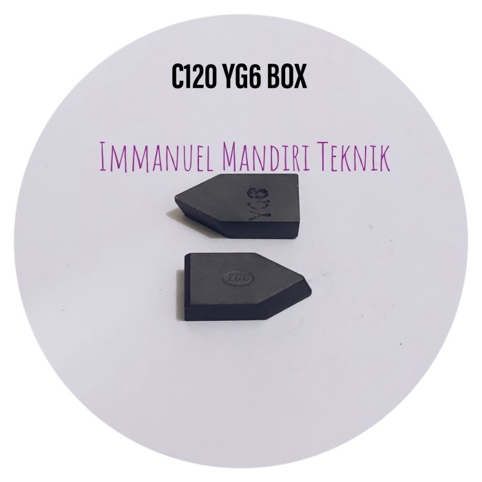 ✅Ready Mata Widia C105/C120 Yg6 Box / Mata Pahat Widia / Cemented Carbide Yg6 Limited