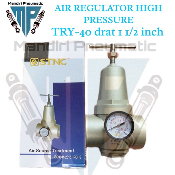 ✅Ori Regulator High Pressure Air Try-40 Stnc Kompresor Limited