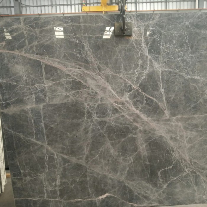 ✅New Ori Marmer Luna Grey /Marmer Lantai Dinding Tangga Limited