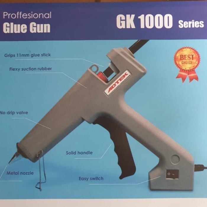 ✅New Ori Glue Gun Gk 1000 Series Adtek Terbaru