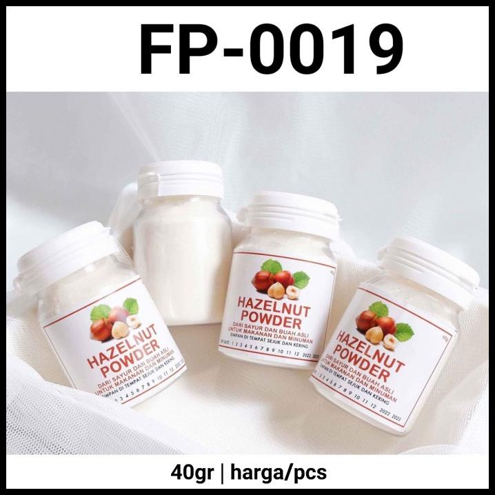 

GRATIS ONGKIR FP-0019 FOOD POWDER PERASA PEWARNA MAKANAN 40GR HAZELNUT POWDER !!!!