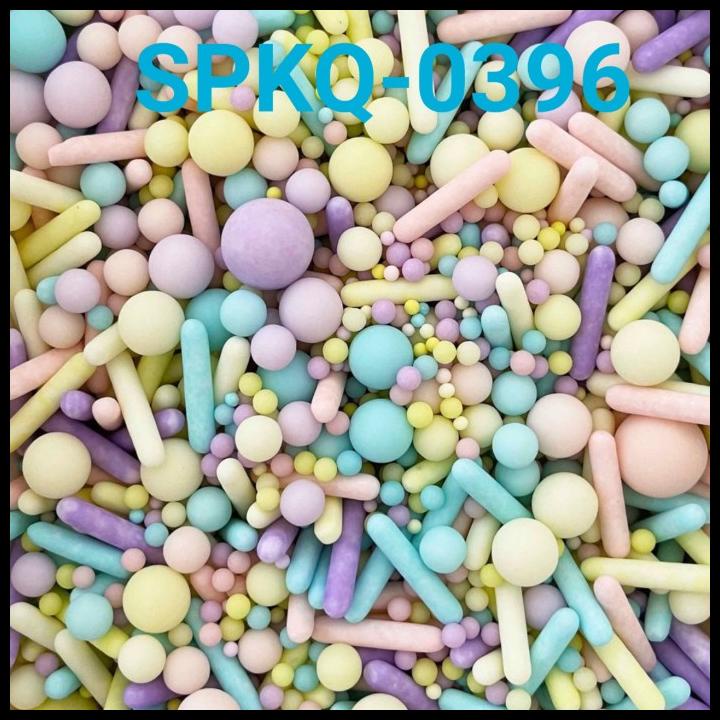 

GRATIS ONGKIR SPKQ-0396 SPRINKLES SPRINGKEL TRIMIT 250GR MUTIARA STICK PASTEL !!!!!
