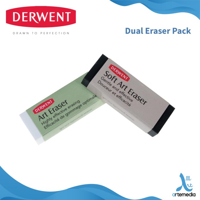 

Ghapus Sil Derwent Dual Art Eraser Set 2 Blister Pa