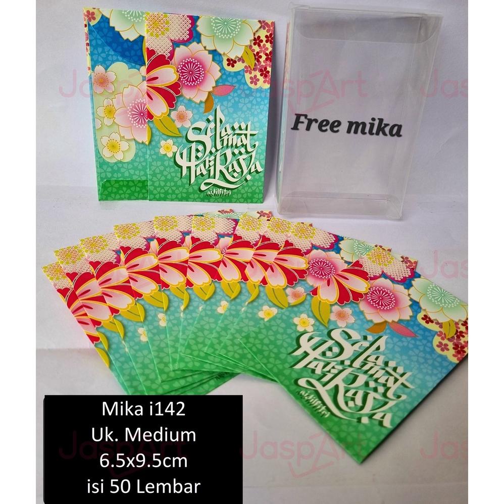 

Amplop / Angpao Lebaran Hari Raya Idul Fitri Mika Isi 50 Lembar Murah Meriah Ready