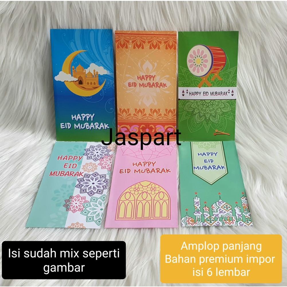 

Angpao Amplop Panjang Lebaran Idul Fitri 2022 Amplop Lebaran Panjang Premium Isi 6