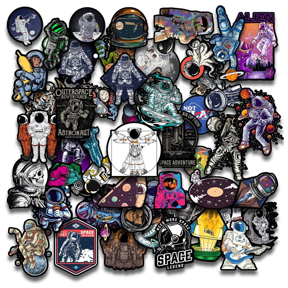 

Stiker 50 Pcs Astronot Luar Angkasa untuk Laptop HP TUMBLER SEPEDA MOTOR HELM BOTOL MINUM
