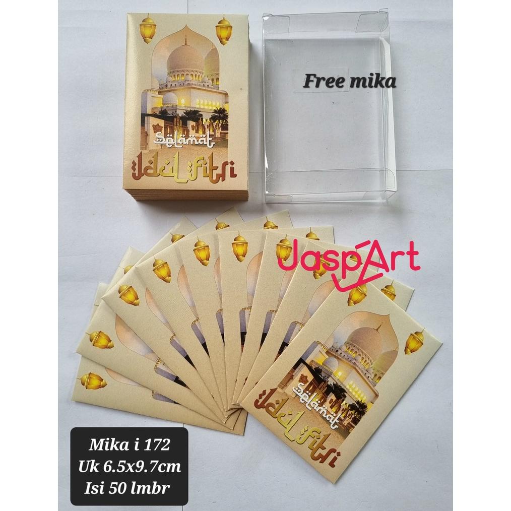 

Amplop / Angpao Lebaran Hari Raya Idul Fitri Mika Isi 50 Lembar Murah Meriah Ready Mika I172