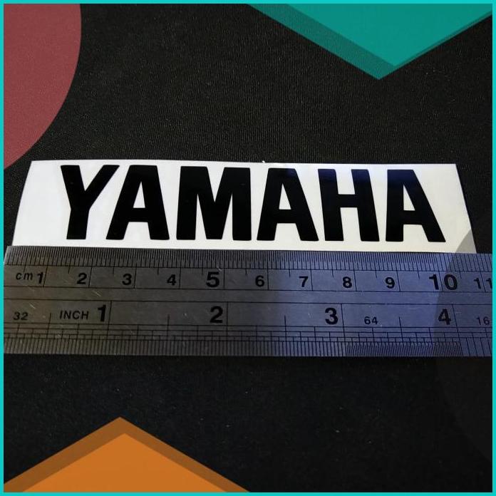 

Cutting Sticker YAMAHA 10cm bahan oracal 20JVLZ3 accessories