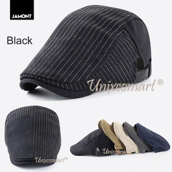 Terlaris Topi Newsboy David Jamont Flat Hat Pelukis Copet Patino Sutradara Original