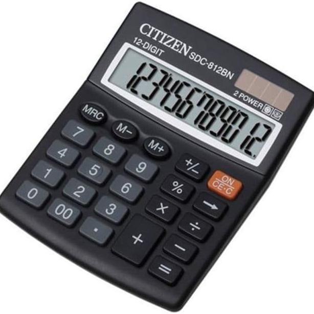 

Calculator Citizen SDC 812 BN