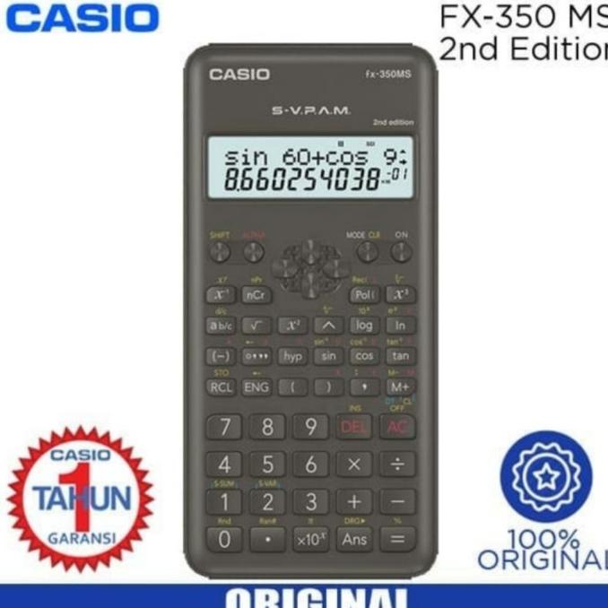 

CASIO FX-350MS KALKULATOR ILMIAH