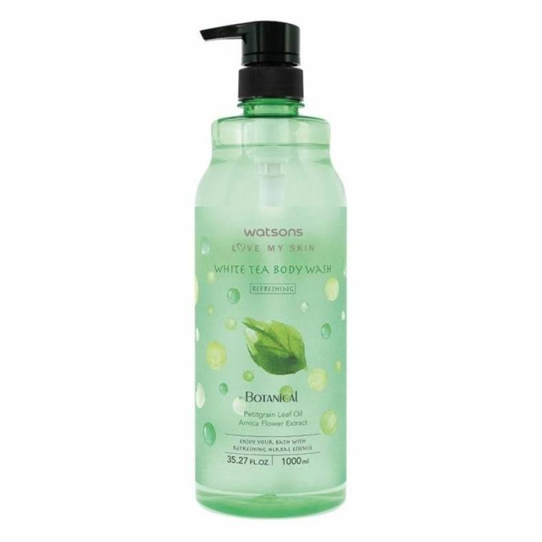Murah Watsons Body Wash White Tea / Rose 1000 Ml Mcnm37