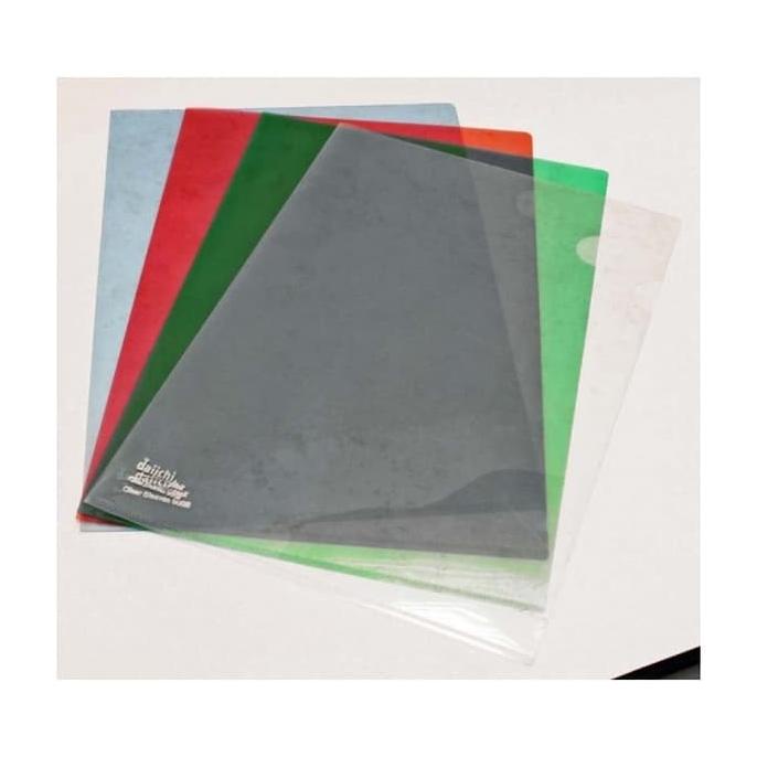 

Model baru - Map L Daiichi Clear Sleeve A4/ Folio (1pak isi 12) .,