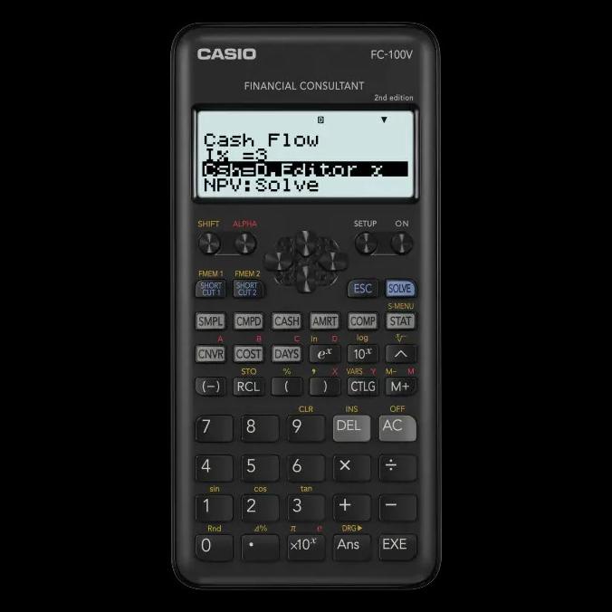 

Casio FC 100 V / Calculator Financial