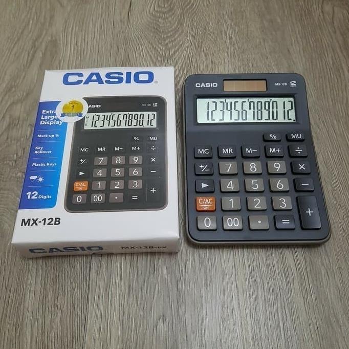 

Kalkulator 12 Digit merk Casio MX 12B