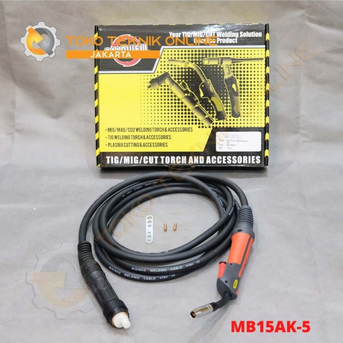 ✅Baru Mig Torch – Mb15Ak5M / Co2 Welding Gun Torch – Caldwell Limited