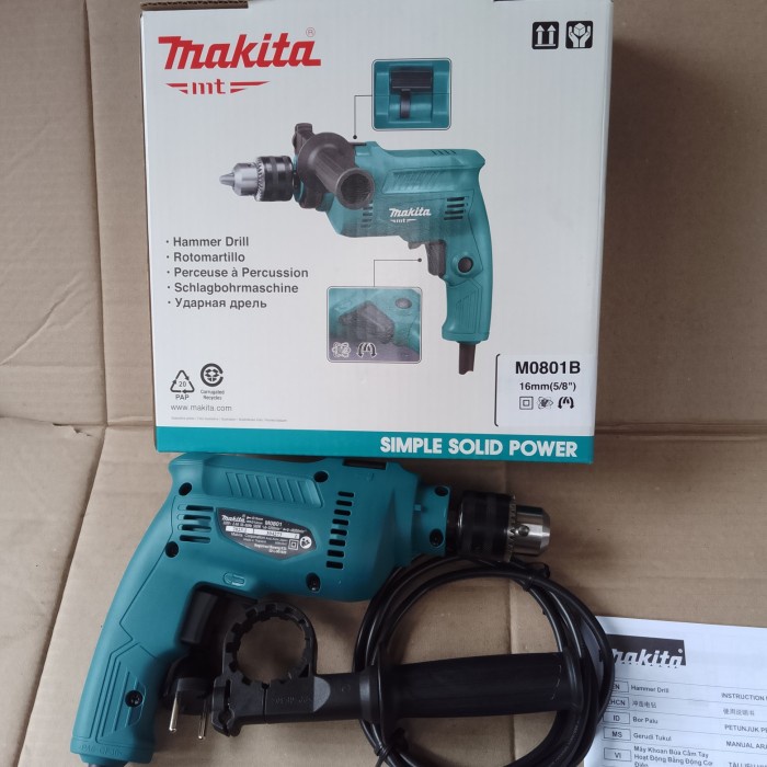 ✅New Mesin Bor Maktec Mt80B 13Mm Hammer Drill Terbatas