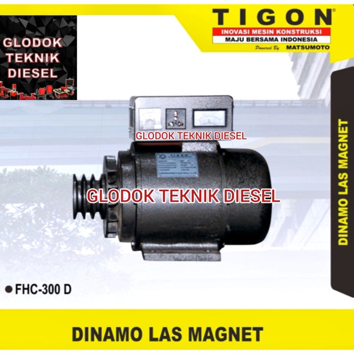 ✅Baru Dinamo Las Magnet Ac Dc Tigon Fhc 300D Welder Generator Fhc-300 D Diskon