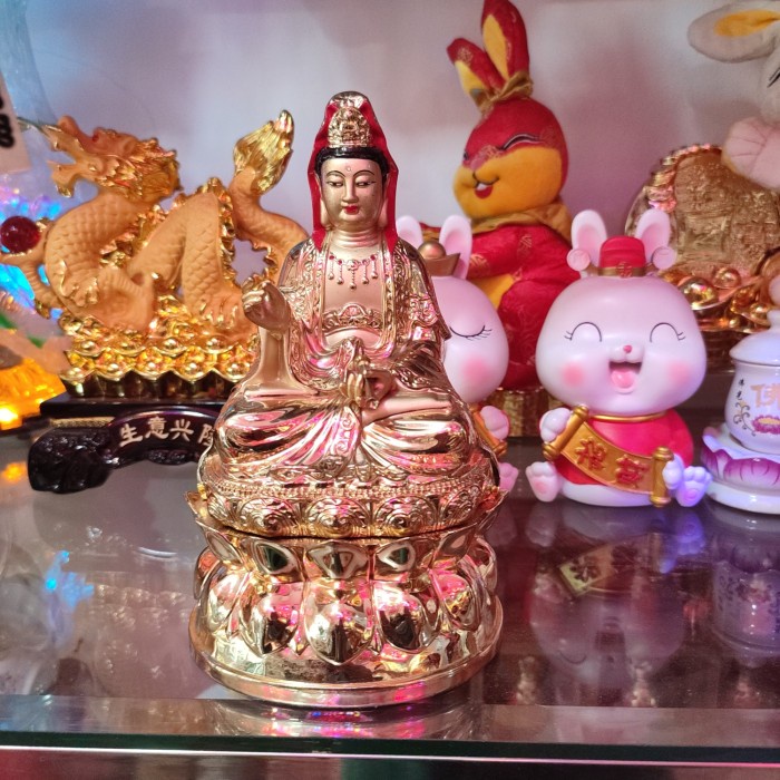 [Original] Ptung Dewi Kwan Im/ Patung Dewa/ Patung Kuningan/Kwan Im Taiwan Bisa Gojek