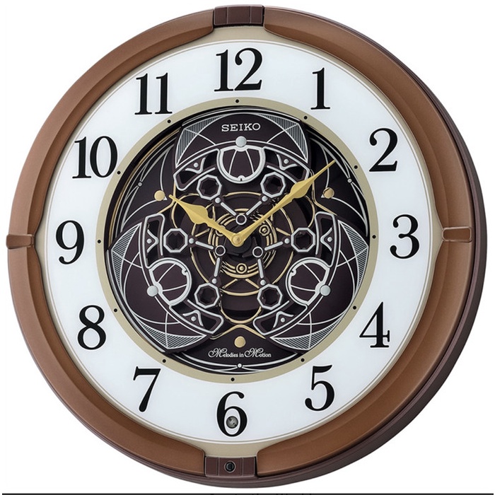 [Ori] Jam Dinding Seiko Qxm380B Melodi Original Bisa Gojek