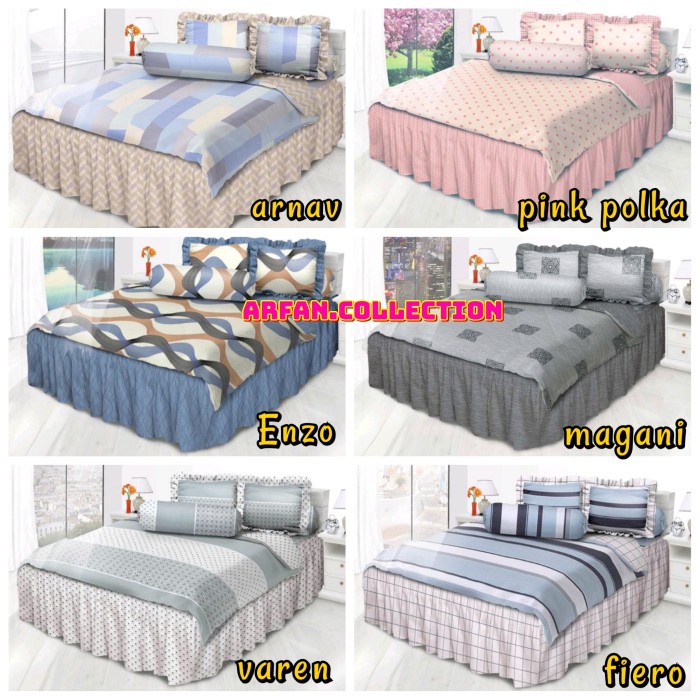 [New] Bedcover My Love All New King Rumbai 180X200 Bisa Sameday