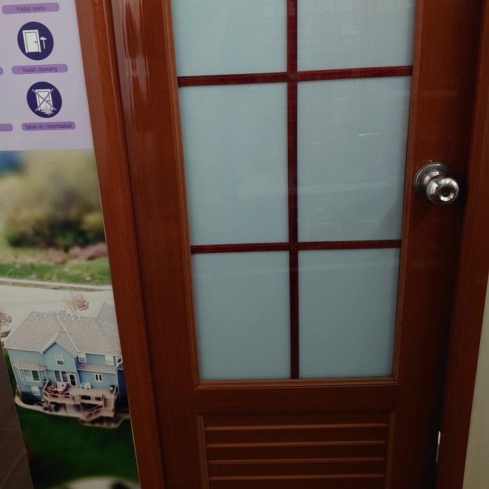 [Ori] Pintu Kamar Mandi Ppc Alumunium Merk Eden Terbatas