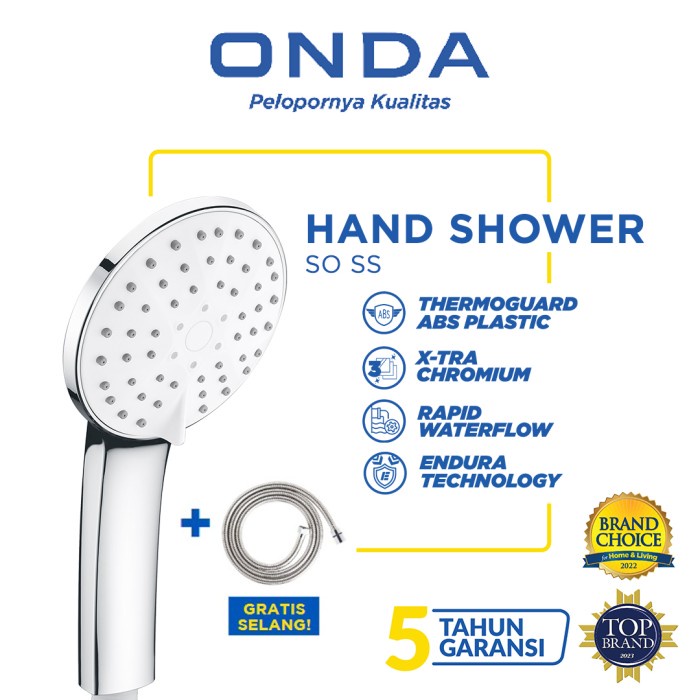 [Ori] Onda Hand Shower / Shower Mandi So Ss Diskon