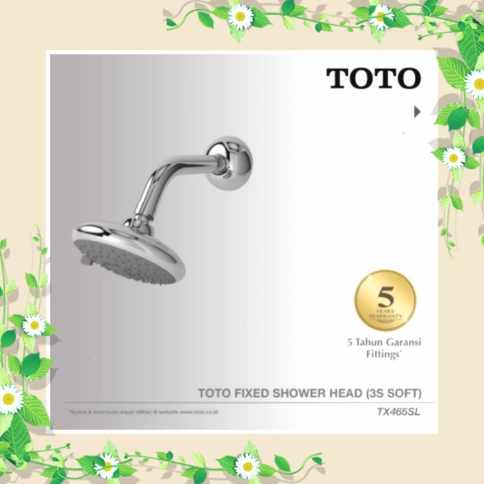 [Ori] Shower Toto Tx465Sl / Tx 465 Sl / Tx465 Sl Terbaru