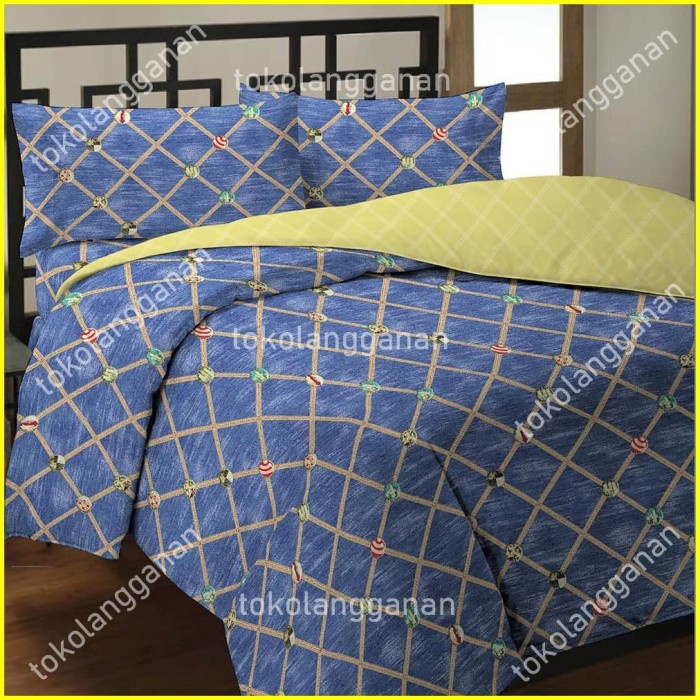 [New] Linotela Bed Cover Microfiber Bailey Berkualitas