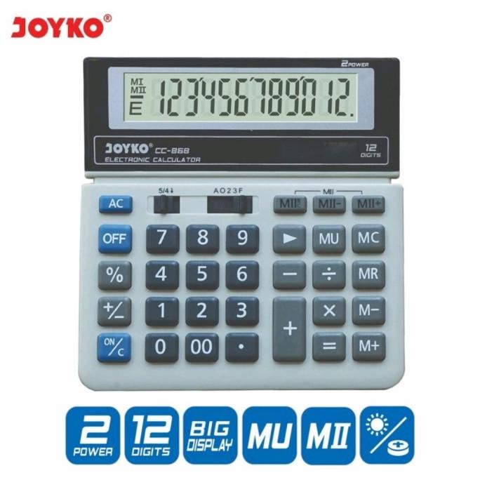 

CALCULATOR KALKULATOR JOYKO CC-868 12 DIGITS