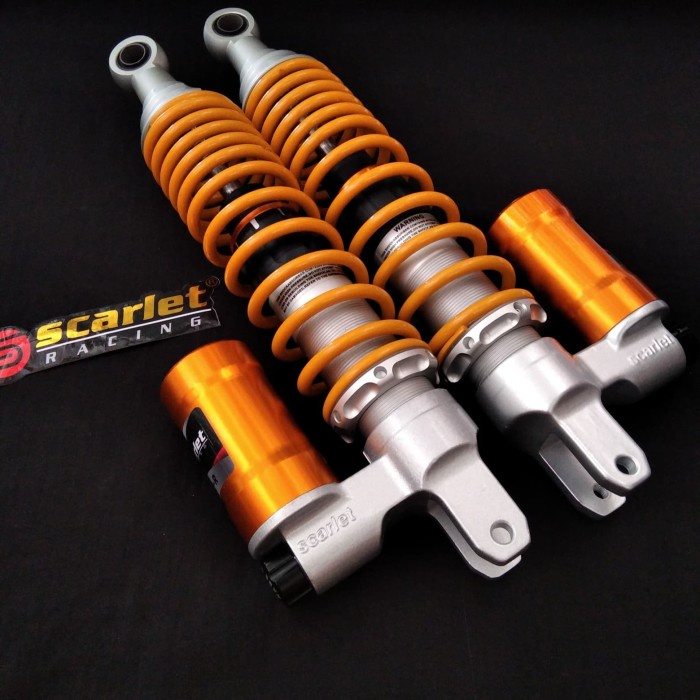 [Baru] Shockbreaker Blakang Xmax 250 /Scarlet 9002 /Tabung Terbaru