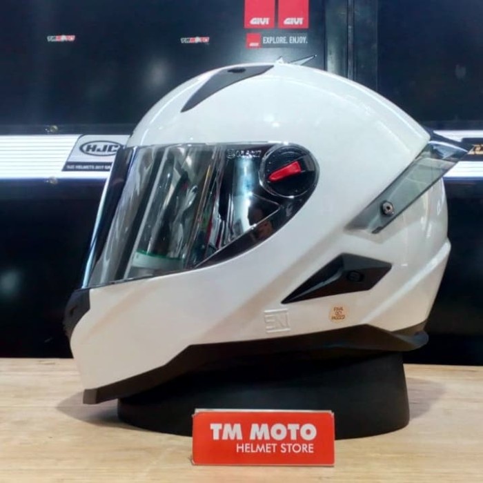 [New Ori] Helm Snail Ffs1 White Terbaru