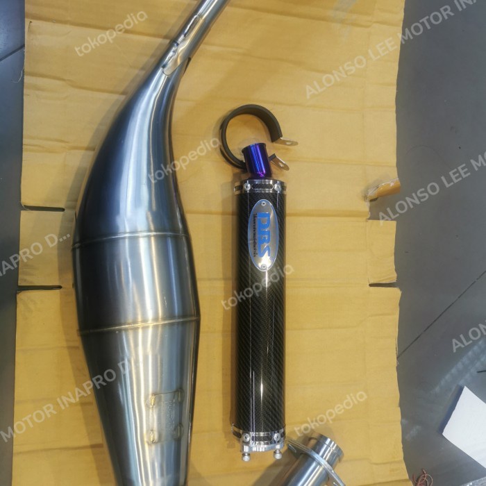 ✨Termurah Knalpot Ninja R 150 Dbs Ss Big Vol Silencer Carbon Titan Chamber Ori Terbatas