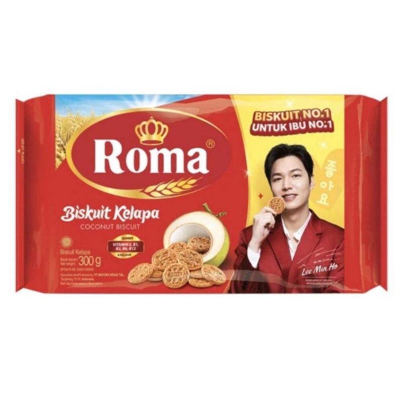 

Roma Biscuit Kelapa 300G (Kemasan baru)