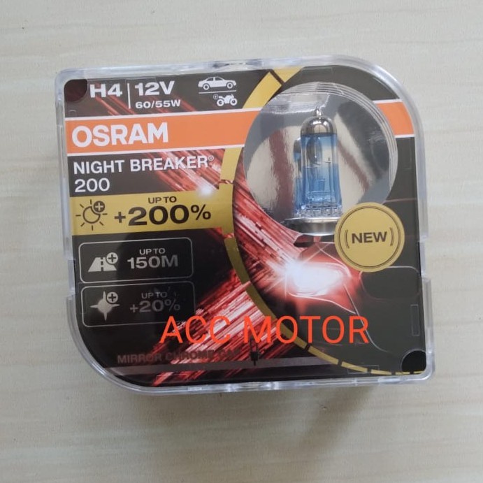 Osram H4 60/55W NBR200 NB200 Night Breaker 200 best