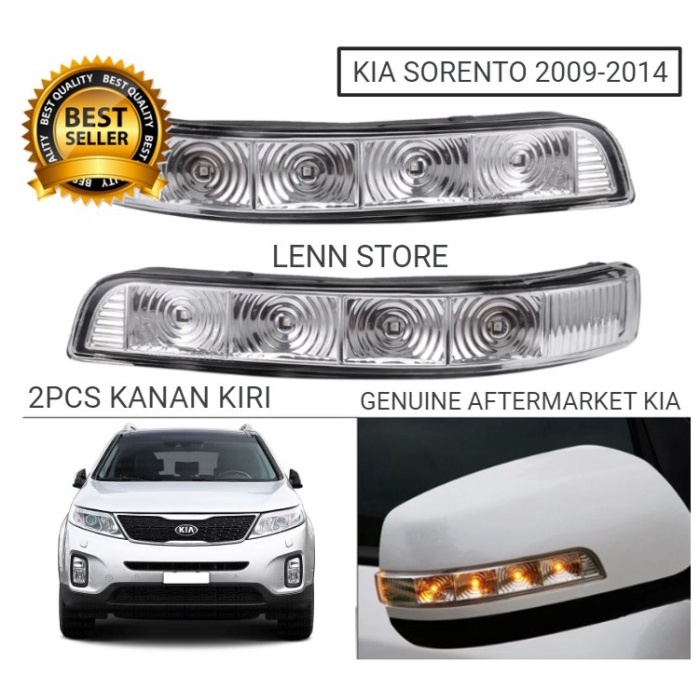 Lampu Sein LED Spion Mobil Kia Sorento 2009-2014 Aftermarket star