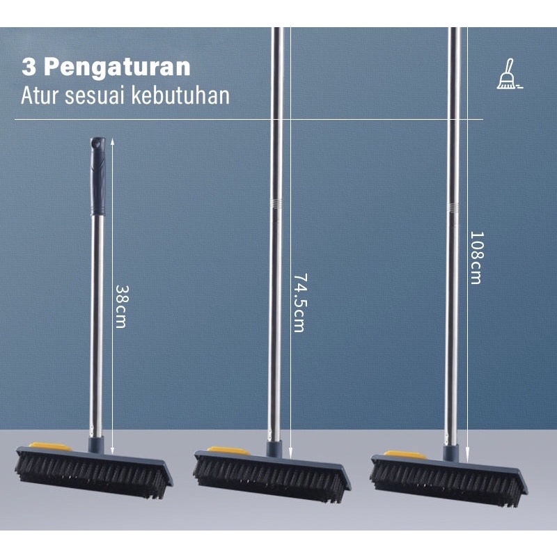 Sikat Pel Kamar Mandi / Sikat Sudut