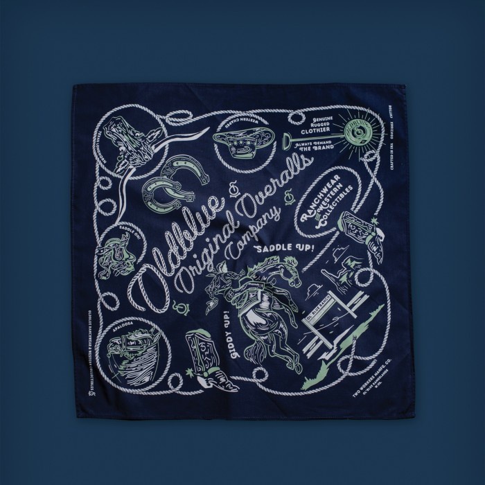 Oldblue Bandana - The Ranchin' Wear