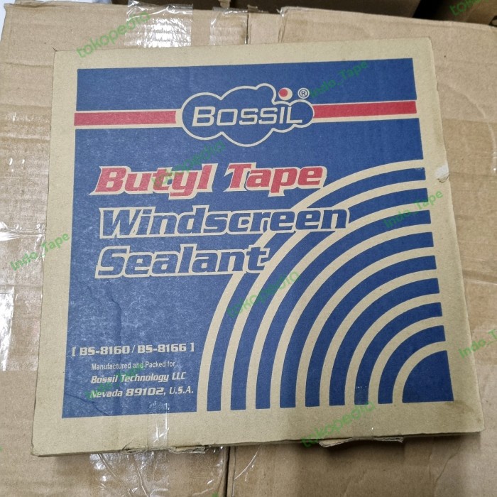 

Lem Dodol Butyl Bossil Windscreen Sealent 9,5Mm X 4,57M Buat Kaca