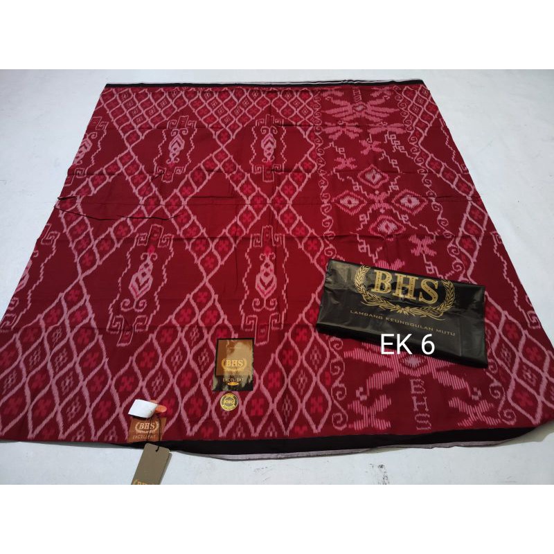 Sarung BHS Excellent Mercerized Motif KWG Kawung Bronze