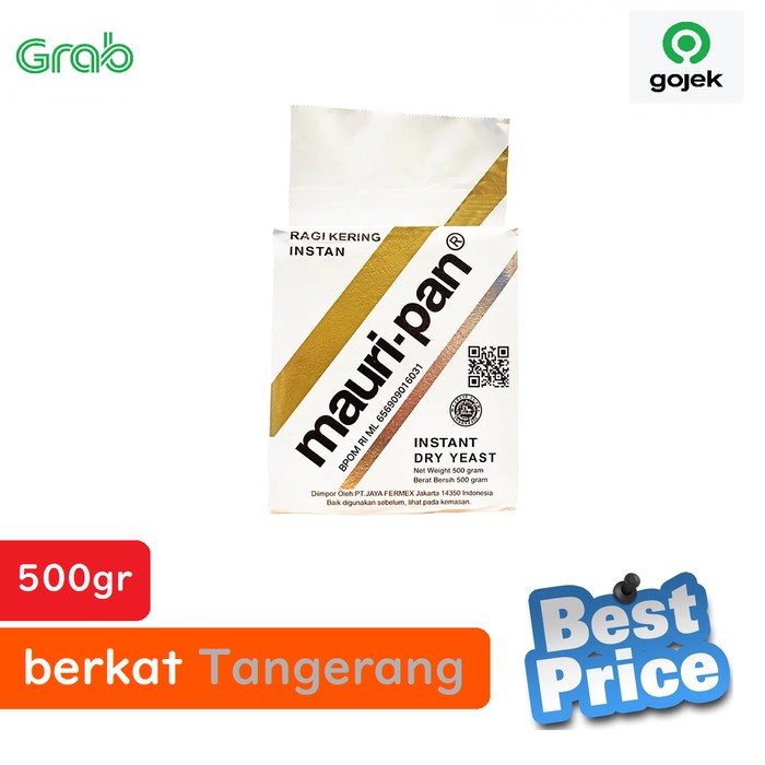 

Terlaris Mauripan Instant Dry Yeast Ragi 500gr SALE